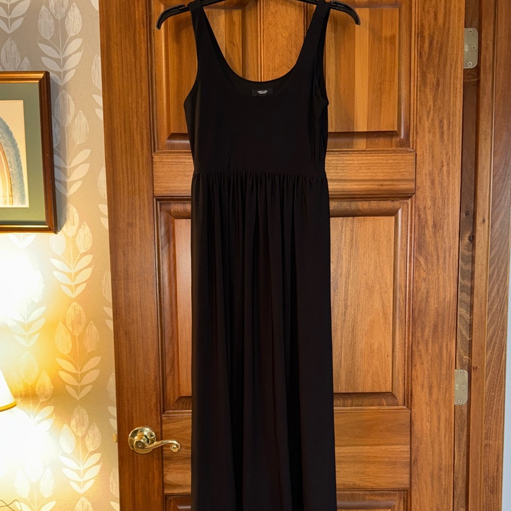 Simply Vera Vera Wang Black Sleeveless Maxi Dress